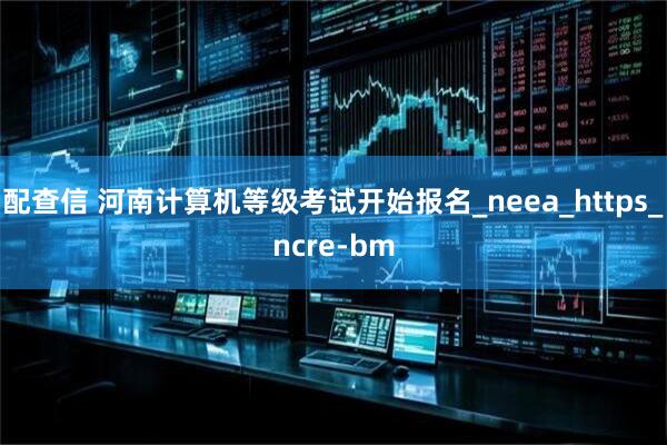 配查信 河南计算机等级考试开始报名_neea_https_ncre-bm